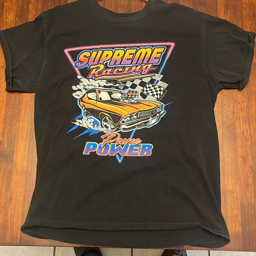 Car shirt supreme racing
